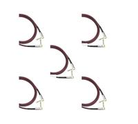 5 set of Guitar Cable 6.5mm Audio Cable 3M Electric Guitar Amp Cord Guitar Chord