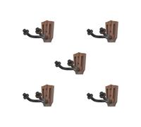 5 set of Guitar Wall Mount Hook Display Rack Guitar Hook Mandolins Folk Guitars Banjo style A