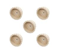 5 set of Hamster Wooden Running Wheel Exercise Wheels Toy for Guinea Pig Rat Hedgehog 15cmx6.5cm, 15x6.5cm