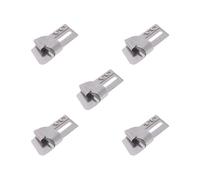 5 Set of Lap Seam Folder Attaching for Double Needle Industrial Sewing Machine 6 mm MH