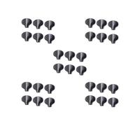 5 set of Metal Guitar Tuning Pegs Tuners Machine Head Replacement Knobs Handle Black