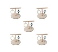 5 set of Parrots Playstand Tabletop Bird Stand Tabletop for Cockatiels Cockatoo Macaw