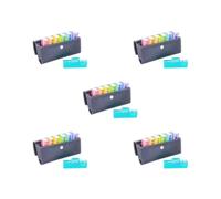 5 Set of Pill Organizer 7 Day Weekly 3 Times Travel Medicine Box with PU Leather Bag