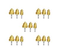 5 set of Ppr Lifting Stepped Drill Easy to Install Premium Water Pipe Connection Tool 20 mm 25 mm 32 mm 3pcs Golden 1se 20/25/32 mm