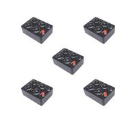 5 set of Resistor Box Teaching Adjustable 0-9999 Ohm for Education Learning Measuring