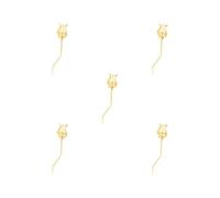 5 set of Saxophone Sheet Music Clip Instrument Holder Fixing Bracket Trumpet Replaces Golden