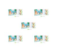 5 set of Search and Find Differences Game Logical Thinking Training Toy for Kids Boys Style B