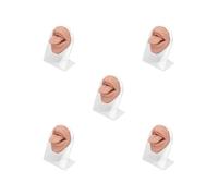 5 set of Silicone Tongue Mouth Model Tongue Mouth Display Model Simulation Model Soft