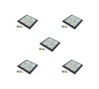 5 set of Snake and Ladders Board Game Travel Game Portable for Family Adults Children
