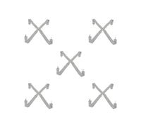 5 set of Snare Drum Strap Sturdy Easy Carrying for Student Instrument Lovers Starters Gray 150 cm
