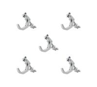 5 set of Stage Lights Clamp Easy to Install Sturdy Moving Head Beam Clamps Sliver 15x11x3 cm