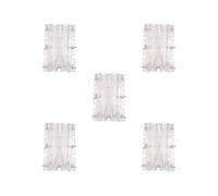 5 Set of Taper Candle Mold Durable Plastic Candle Making for Church Party Wedding 2.1x25.4cm