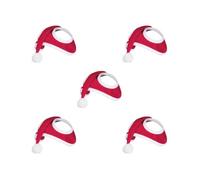 5 set of Xmas Horse Hat Headwear Horse Santa Hat Livestock Christmas