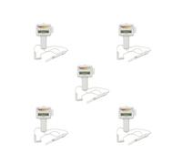 5 Set PH Tester Digital Display Screen Simple Operation Chlorine Meter Battery-Operated Water Testing Device Probe Acidity Indicator