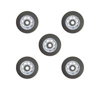 5 set Pilates Reformer Wheel Silent Pilates Bed Wheel for Workout Machine Home Gym