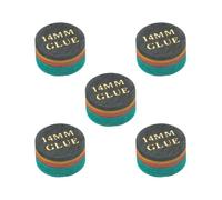 5 set Pool Cue Tip 14 mm Billiard Accessories Professional Universal Pool Stick Tip H hard