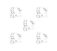 5 set Portable Trumpet Water Value Value Trumpet Accessory for Wind Instrument Style B