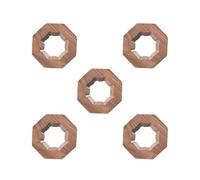 5 Set Pour Over Coffee Dripper Stand Origami Filter Cup Rack for Office Hotel