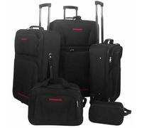 5 set suitcases Travel Luggage Set Black Wheel per trolley handy travel bag