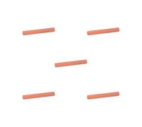 5 set Twist Exerciser Bars Manual Grip Silicone Bar for Adults Travel Strengthener orange