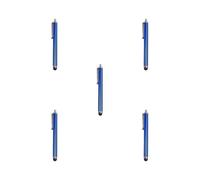 5 set Universal Capacitive Pens Scratch Resistance Touch Screen Pen Lightweight Stylus Smooth Writing Fast Responsive Speed Deep Blue