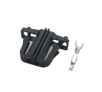 5 Sets 2 Pin Way 1.5 Mm Male Female Auto Electrical Plug Trunk License Plate Light Connector 1J0971972 3B0972712(10 Sets,Female)