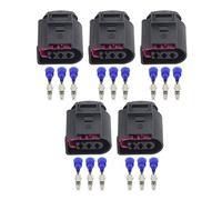 5 Sets 3 Pin dark 4D0971993 Car Plug Wire Harness Connector Terminal Connector DJ7037B-3.5-21