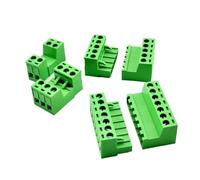 5 Sets 5.08MM Pluggable Terminal Blocks Connector KF2EDGKR 5.08 Butting Style 2/3/4/5/6/7/8 Pin Screw Terminal(10P)
