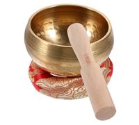5 Sets Buddha Sound Bowl Meditation Tool Nepal Bowl Prayer Bowl Mindfulness Bowl Meditation Supplies Yoga Meditation Bowl Gong Bowl Zen Bowl Cloth Buddhist Music Bowl Pure Copper