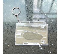 5 Sets Hard ID Card Badge Holder for Keyring Retractable Lanyard Fuel Gas Petroleum Horizontal