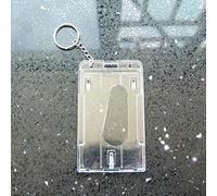 5 Sets Hard ID Card Badge Holder for Keyring Retractable Lanyard Fuel Gas Petroleum Vertical