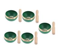 5 Sets Himalaya Bowl Ringing Bowls Zen Meditation Gifts Nepalese Singing Singing Sound Bowl Relaxation Chakra Healing Gong Buddha Singing Bowl Buddhism Supply Wooden Tibet Yoga