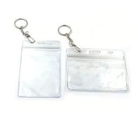 5 Sets ID Card Badge Holder Zip For keyring Retractable Lanyard Fuel Gas Petroleum V H