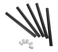 5 Sets M10 Threaded Hollow Lamp Stem Extension Rod