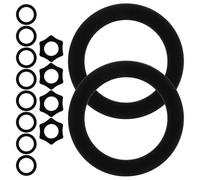 5 Sets Microphone Anti Roll Rings for Cordless Stage Microphones