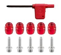 5 Sets Olive and Barb Bicycle Brake Olive Insert Kit,Brake Hose Fitting for SRAM AVID Hydraulic Disc Brake Quick Install Brake Maintenance Accessory,Quick Install with T8 Spanner