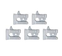 5 Sets Pig Fence Door Latch Thickened Galvanized Steel Plate Farm Gate Latch for Farrowing Bed Farm Gate (Wall thickness 3.5mm)