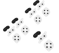 5 Sets Replacement Parts Conductive Pads for Nintendo NES Controller Joy Pad Silicon Conduct Rubber Button