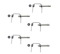 5 Sets TBVBTFD Generic Replacement Parts Compatible with Hitachi NV45AB2 Aftermarket Feeder Spring Shafts Washers Set for Roofing Nailer 877-761