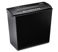 5-Sheet Cross Cut Paper Shredder, Paper Shredder,With Visualization Window, 10l Shredding Capacity | 3 Button Control | Security Level P-2, For Home, Office