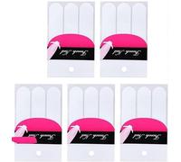 5 Sheets 240 Pcs White French Manicure Nail Art Stickers Strips, Guide Stickers Moon Shape Design Self-Adhesive Nail Sticker Tips for Manicure Decoration DIY Tools and Decal,Nail Art and Polish,Decals