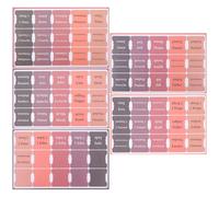 5 Sheets Bible Index Tabs Coated Paper Chapter Markers