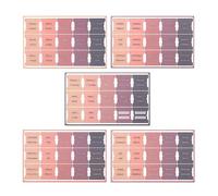 5 Sheets Bible Index Tabs Paper Label Sheets for Men, 5 Sheets Set