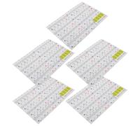 5 Sheets Detachable Piano Keyboard Note Labels for Beginners