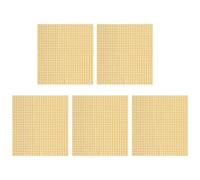 5 Sheets Gold Mirror Craft Tiles 5mm Self Adhesive