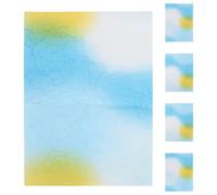 5 Sheets Gradient Flower Wrap Paper Sheets for Bouquets, 58x40cm | Double Sided Paper, Soft Flexible Texture, Easy Shaping for Festivals, Wrapping Flowers, Artistic Finish