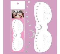 5 Sheets of Glitter Freckles Temporary Tattoos Sparkle Face Speckle Patch Makeup and Party Look