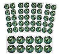 5 Sheets PVC Plant Grow Labels for Seeds and Plants, Self Adhesive