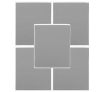 5 Sheets Scratch Off Stickers for Reward Cards and Game Tickets, 5 | Paper with Adhesive Backing, Rectangular Sheets for Class Rewards, Family Gatherings, Custom Messages