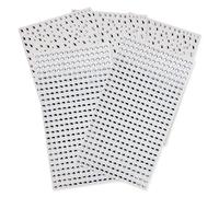 5 Sheets Self Adhesive Bling Clear Rhinestone Stickers, Acrylic Crystal Gems Decoration Stickers for DIY Crafts, Jewels, Clothes, Makeup, Festival, Carnival Decor